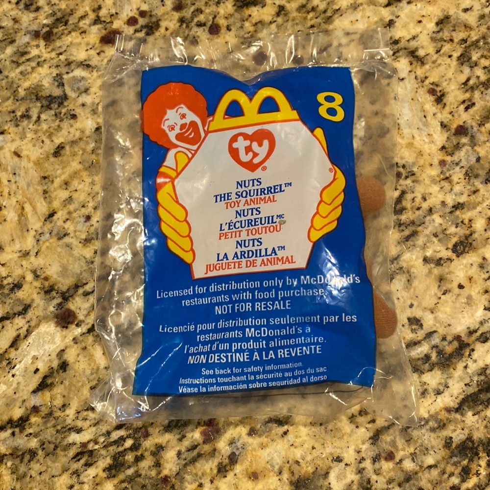 1993 happy meal small beanie baby